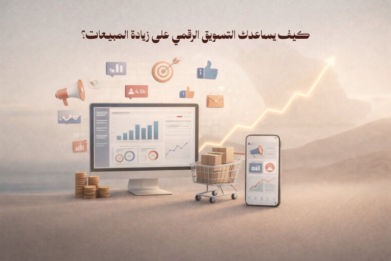 كيف يساعدك التسويق الرقمي على زيادة المبيعات؟